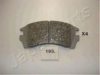 JAPANPARTS PA-193AF Brake Pad Set, disc brake